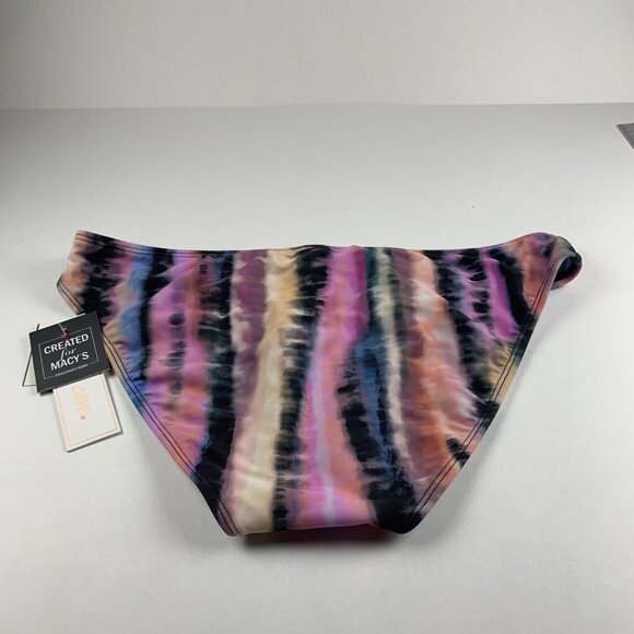 Salt + Cove Juniors Multicolor Tie Dye Hipster Swimsuit Bikini Bottom Size M NWT - Picture 5 of 7